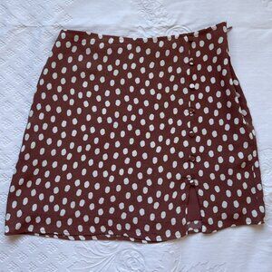 Abercrombie and Fitch Polka Dot Mini Skirt